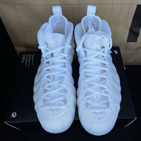 NEW Nike Air Foamposite One Triple White (2025) HJ5195 100 Men Size 10 main image 7